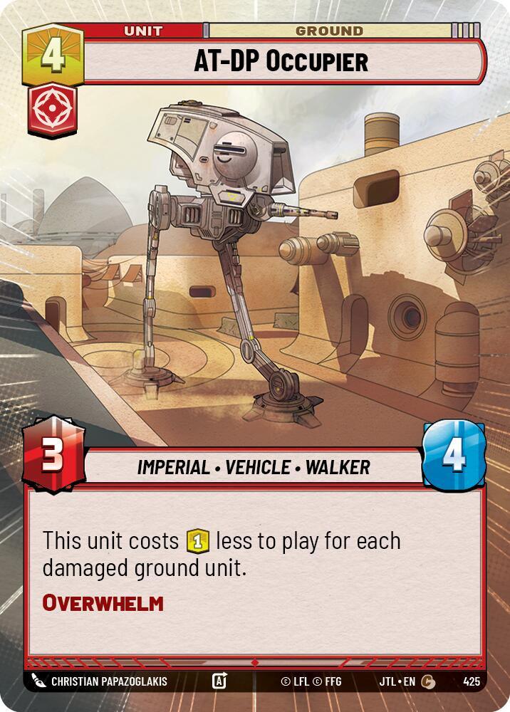  AT-DP Occupier (Hyperspace) (425) [Jump to Lightspeed] - Trading Card World