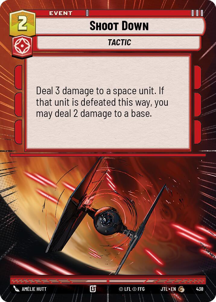  Shoot Down (Hyperspace) (438) [Jump to Lightspeed] - Trading Card World