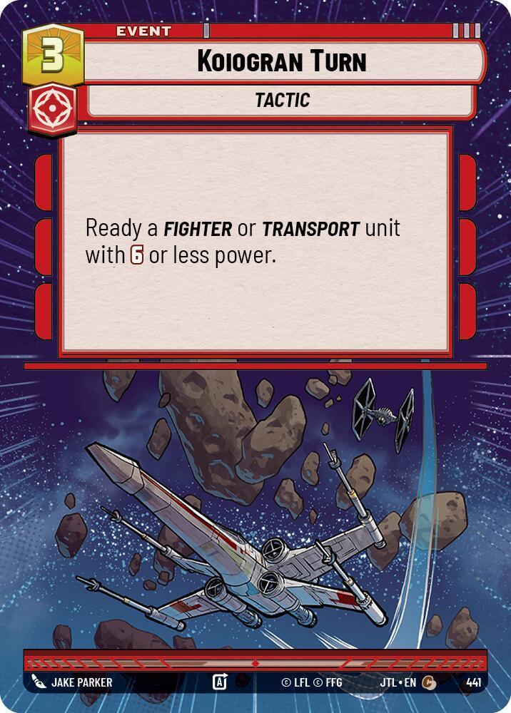  Koiogran Turn (Hyperspace) (441) [Jump to Lightspeed] - Trading Card World