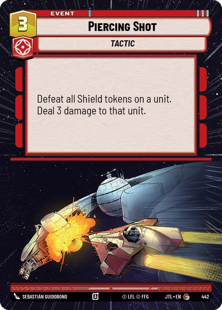  Piercing Shot (Hyperspace) (442) [Jump to Lightspeed] - Trading Card World