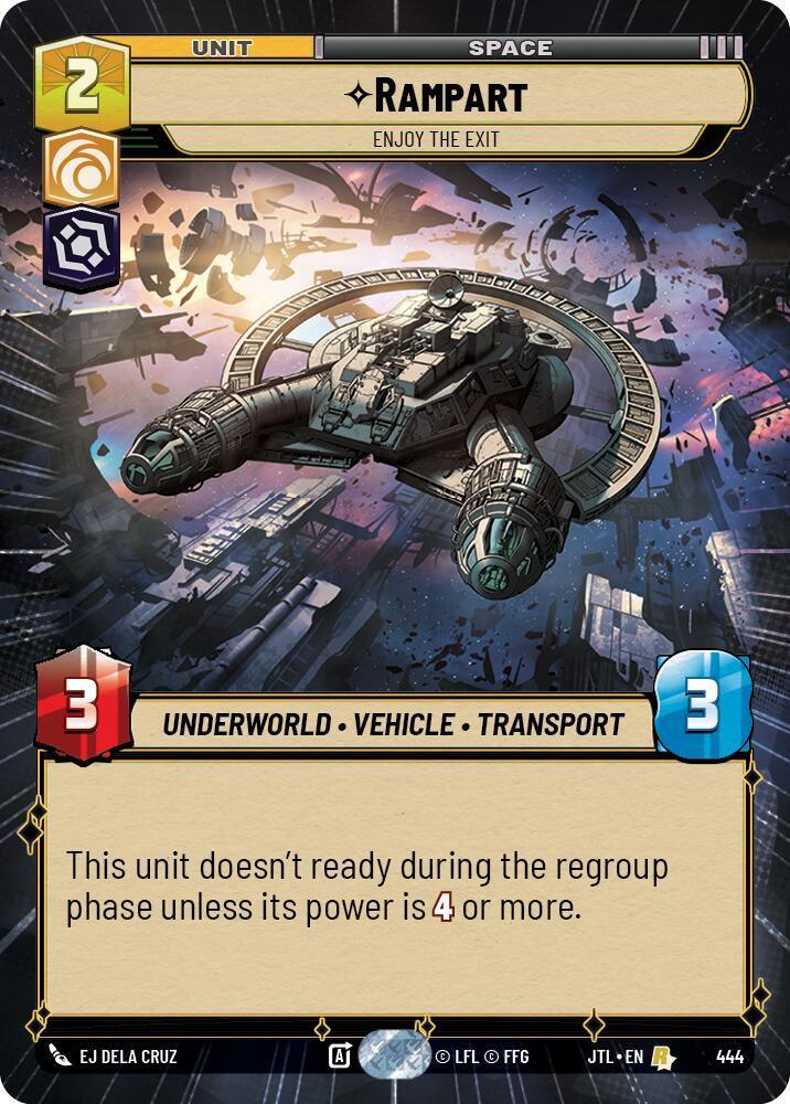  Rampart - Enjoy the Exit (Hyperspace) (444) [Jump to Lightspeed] - Trading Card World