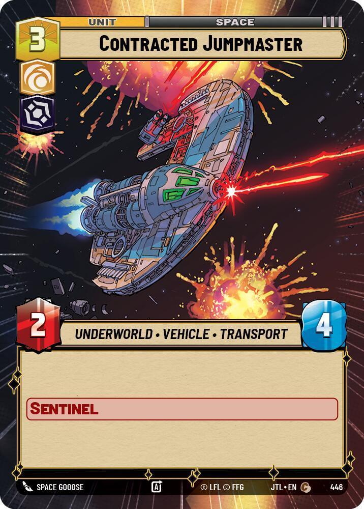  Contracted Jumpmaster (Hyperspace) (446) [Jump to Lightspeed] - Trading Card World