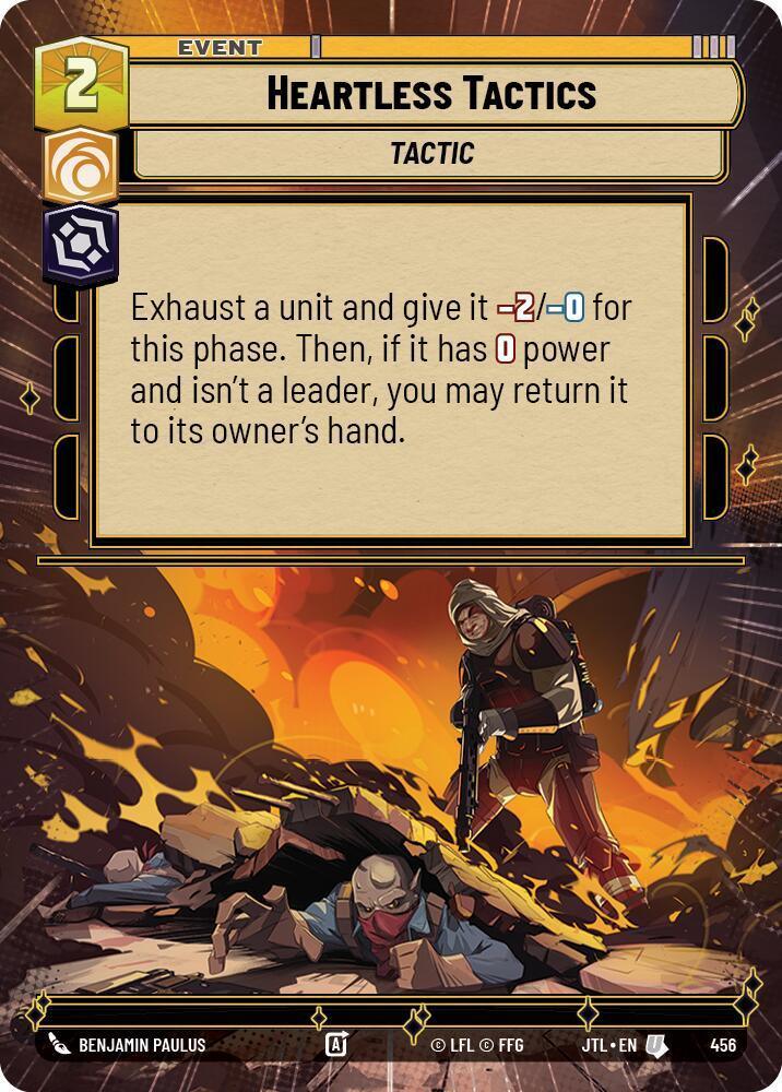  Heartless Tactics (Hyperspace) (456) [Jump to Lightspeed] - Trading Card World