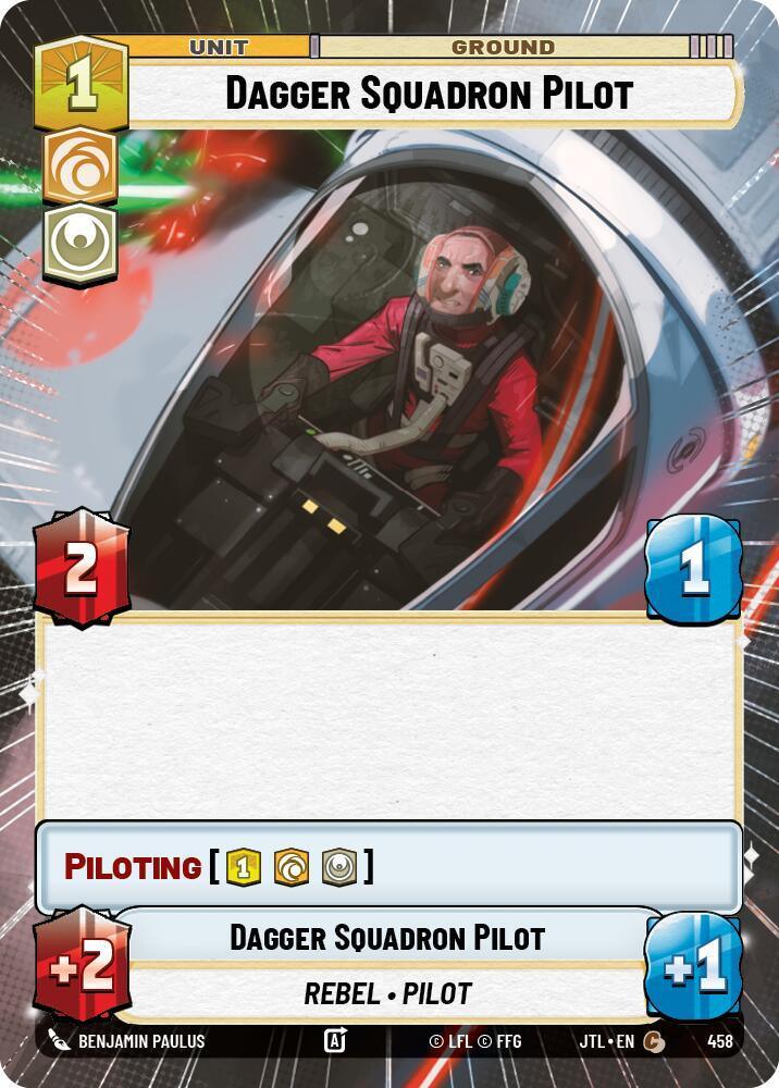  Dagger Squadron Pilot (Hyperspace) (458) [Jump to Lightspeed] - Trading Card World