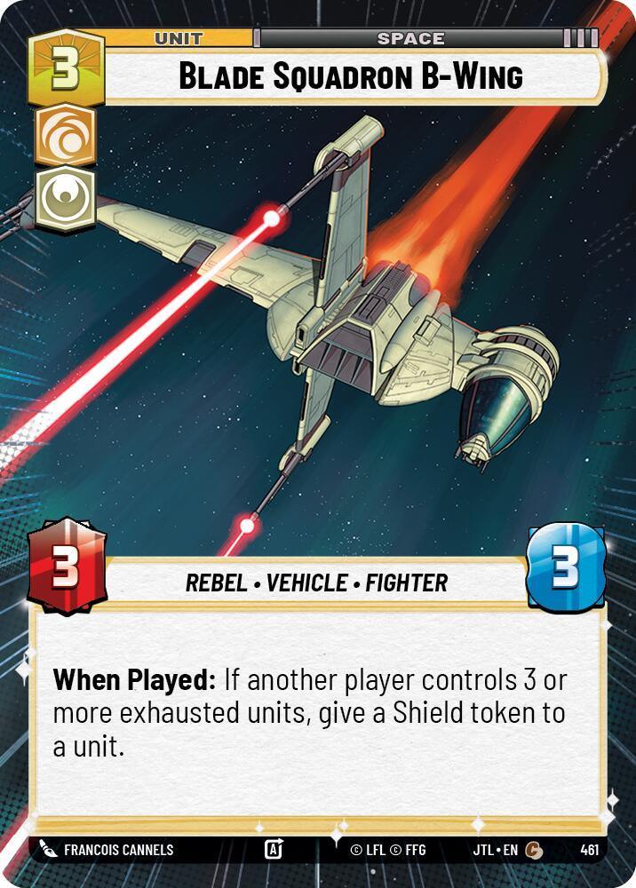  Blade Squadron B-Wing (Hyperspace) (461) [Jump to Lightspeed] - Trading Card World