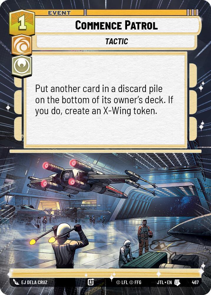  Commence Patrol (Hyperspace) (467) [Jump to Lightspeed] - Trading Card World