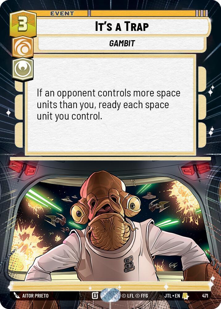  It's a Trap (Hyperspace) (471) [Jump to Lightspeed] - Trading Card World
