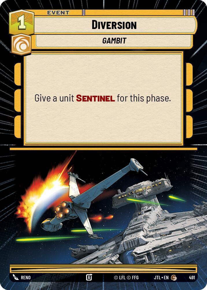  Diversion (Hyperspace) (491) [Jump to Lightspeed] - Trading Card World