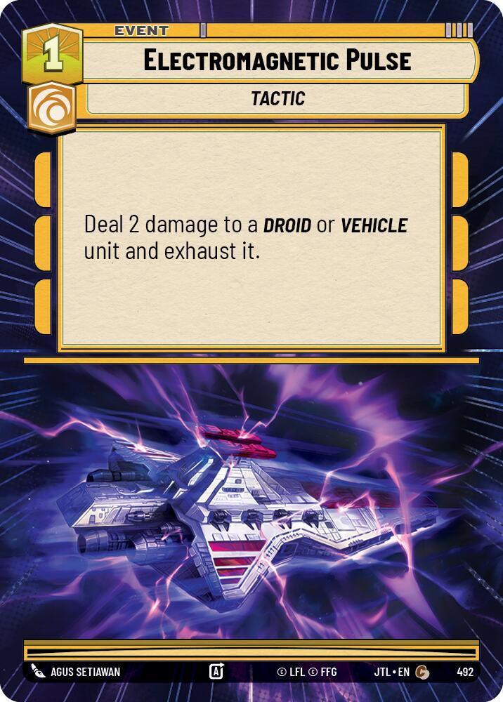  Electromagnetic Pulse (Hyperspace) (492) [Jump to Lightspeed] - Trading Card World