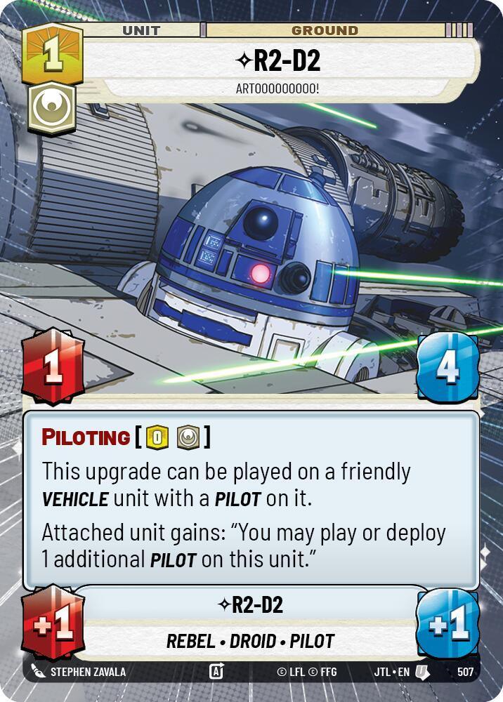  R2-D2 - Artooooooooo! (Hyperspace) (507) [Jump to Lightspeed] - Trading Card World