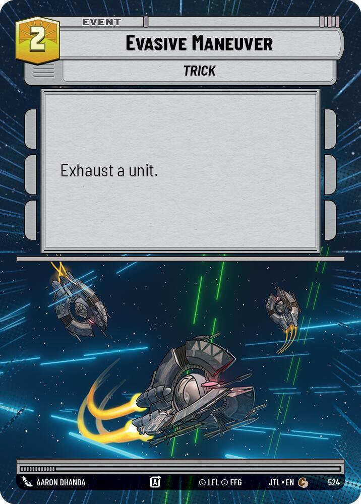  Evasive Maneuver (Hyperspace) (524) [Jump to Lightspeed] - Trading Card World