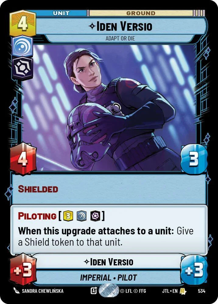  Iden Versio - Adapt or Die (Foil) (534) [Jump to Lightspeed] - Trading Card World