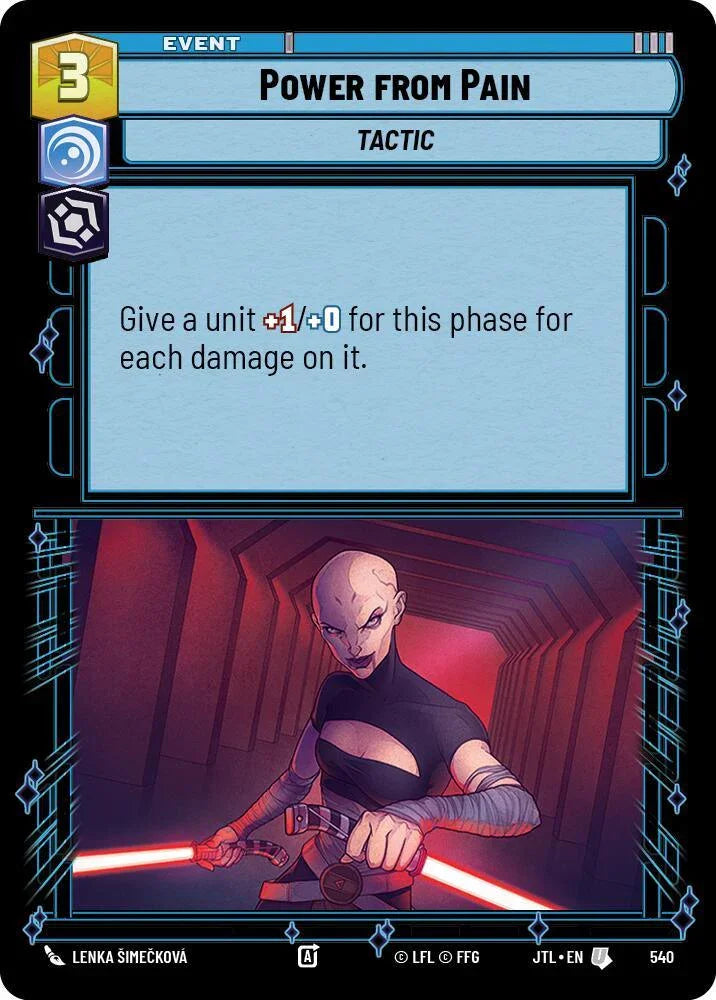  Power from Pain (Foil) (540) [Jump to Lightspeed] - Trading Card World