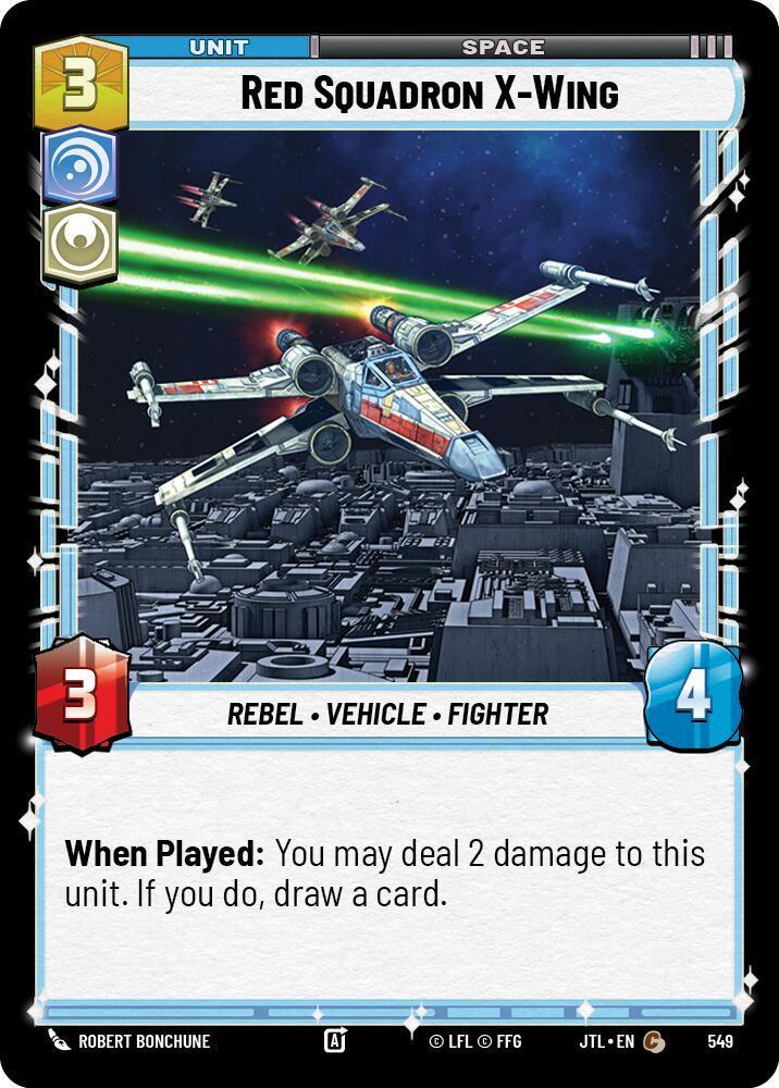  Red Squadron X-Wing (Foil) (549) [Jump to Lightspeed] - Trading Card World