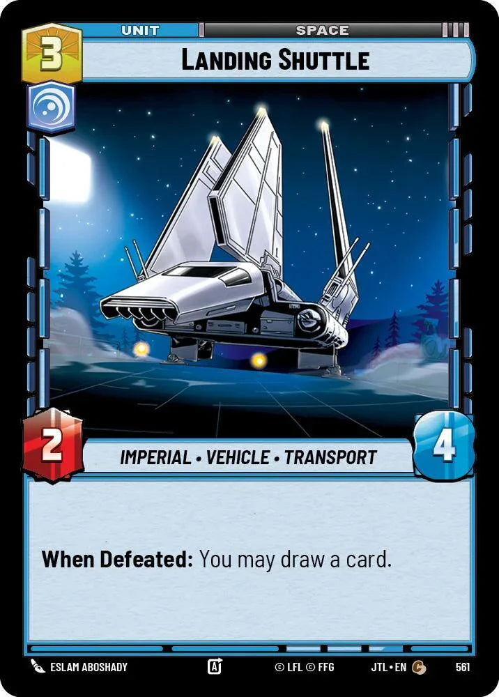  Landing Shuttle (Foil) (561) [Jump to Lightspeed] - Trading Card World