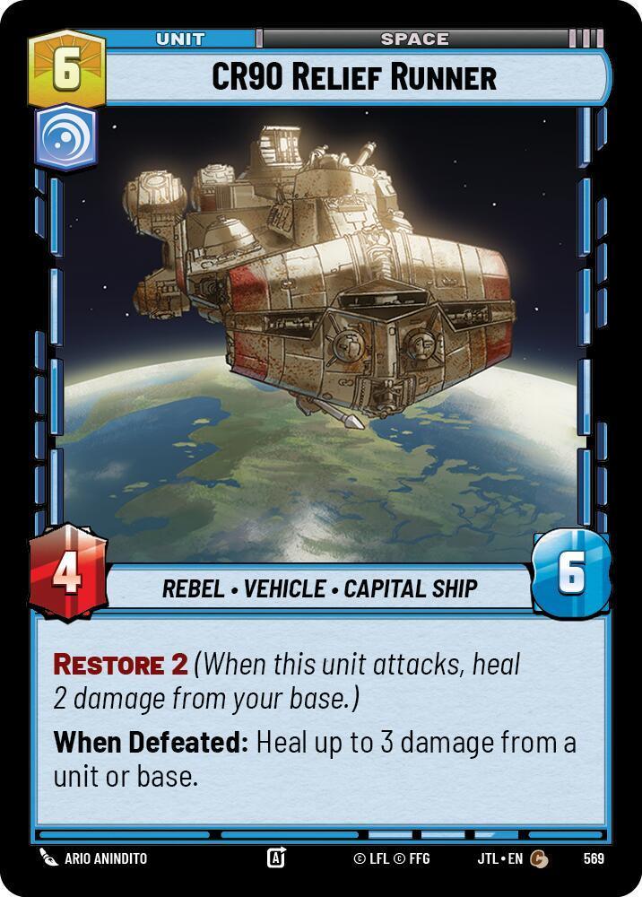  CR90 Relief Runner (Foil) (569) [Jump to Lightspeed] - Trading Card World