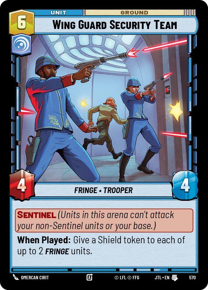  Wing Guard Security Team (Foil) (570) [Jump to Lightspeed] - Trading Card World