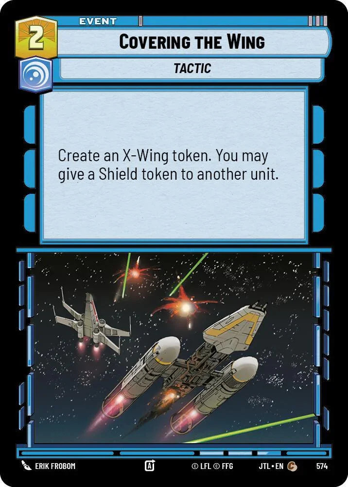  Covering the Wing (Foil) (574) [Jump to Lightspeed] - Trading Card World