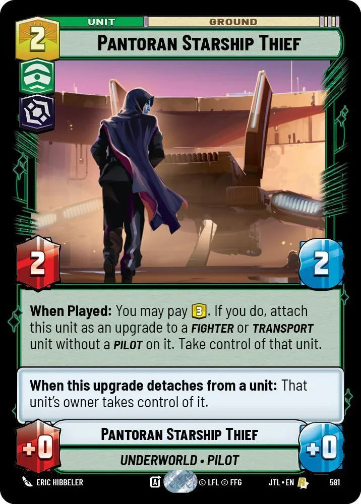  Pantoran Starship Thief (Foil) (581) [Jump to Lightspeed] - Trading Card World