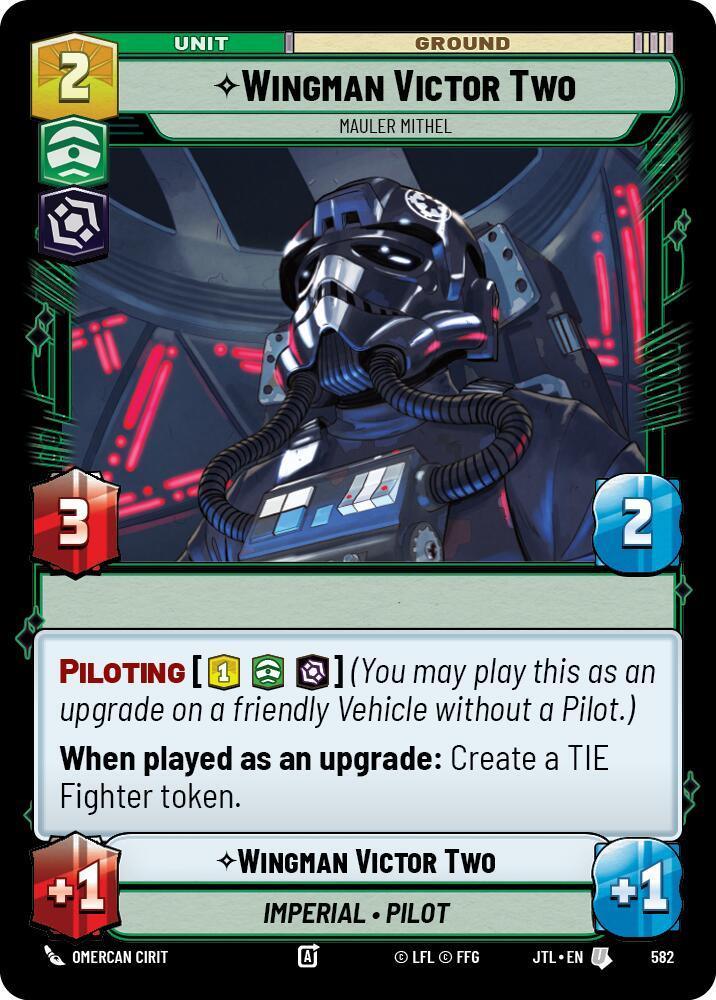  Wingman Victor Two - Mauler Mithel (Foil) (582) [Jump to Lightspeed] - Trading Card World