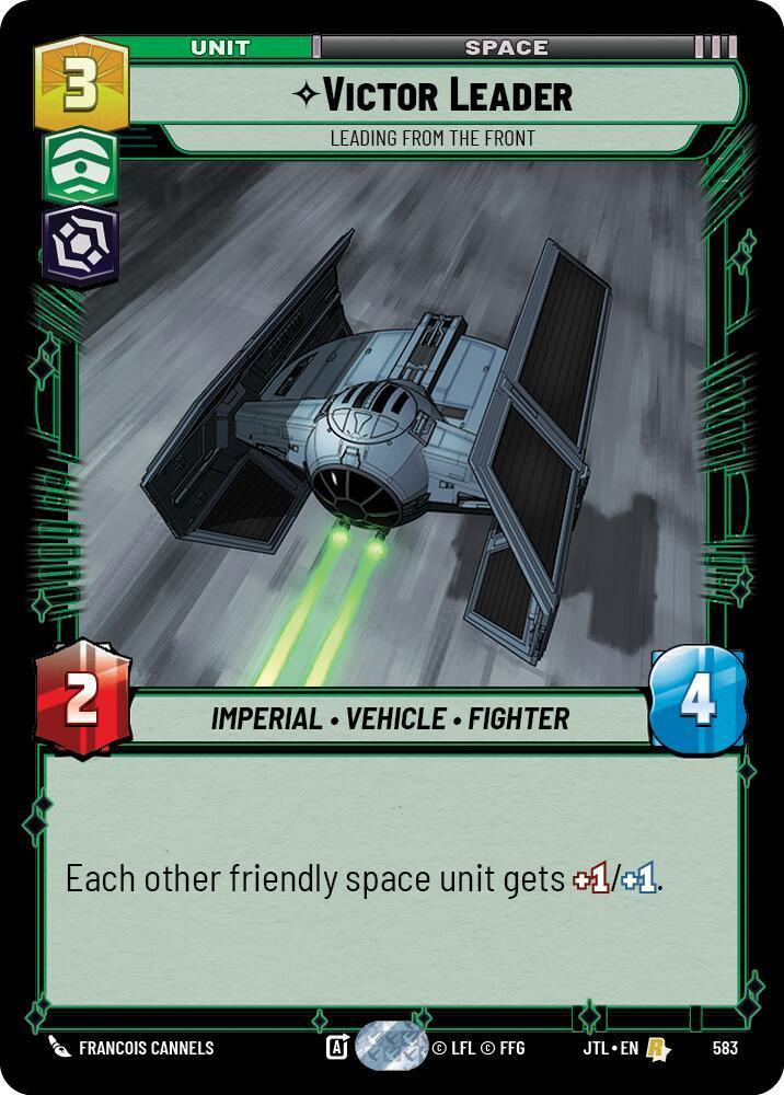  Victor Leader - Leading from the Front (Foil) (583) [Jump to Lightspeed] - Trading Card World