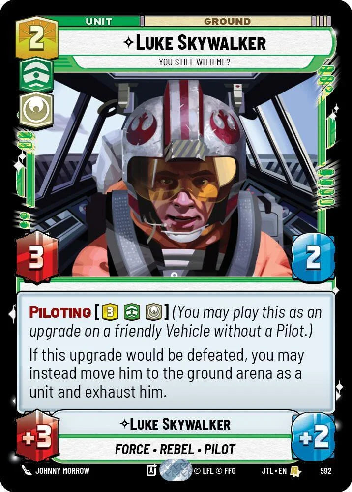 Luke Skywalker - You Still With Me? (Foil) (592) [Jump to Lightspeed] - Trading Card World