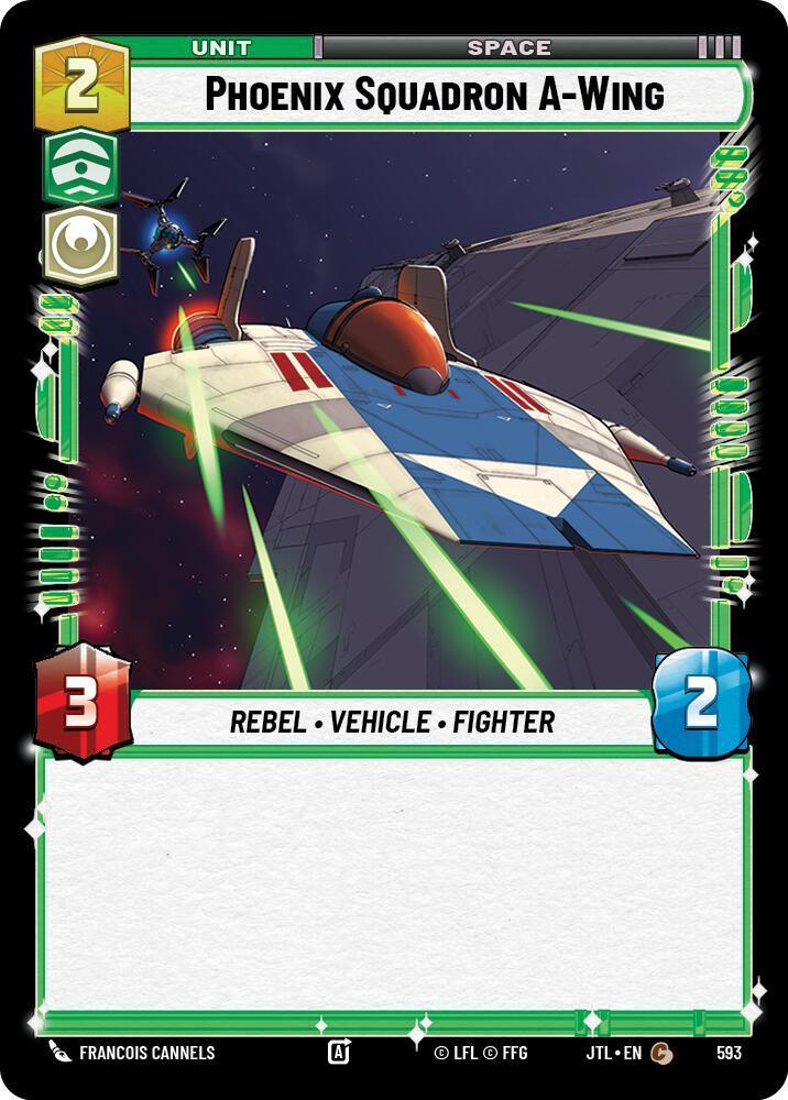  Phoenix Squadron A-Wing (Foil) (593) [Jump to Lightspeed] - Trading Card World