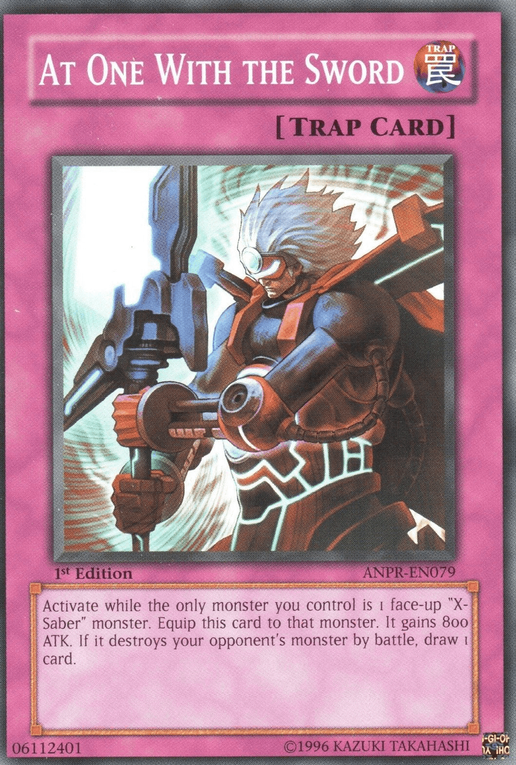 1st Edition, Ancient Prophecy, Common, Normal Trap, Trap, Unlimited At One With the Sword [ANPR-EN079] Common - Trading Card World