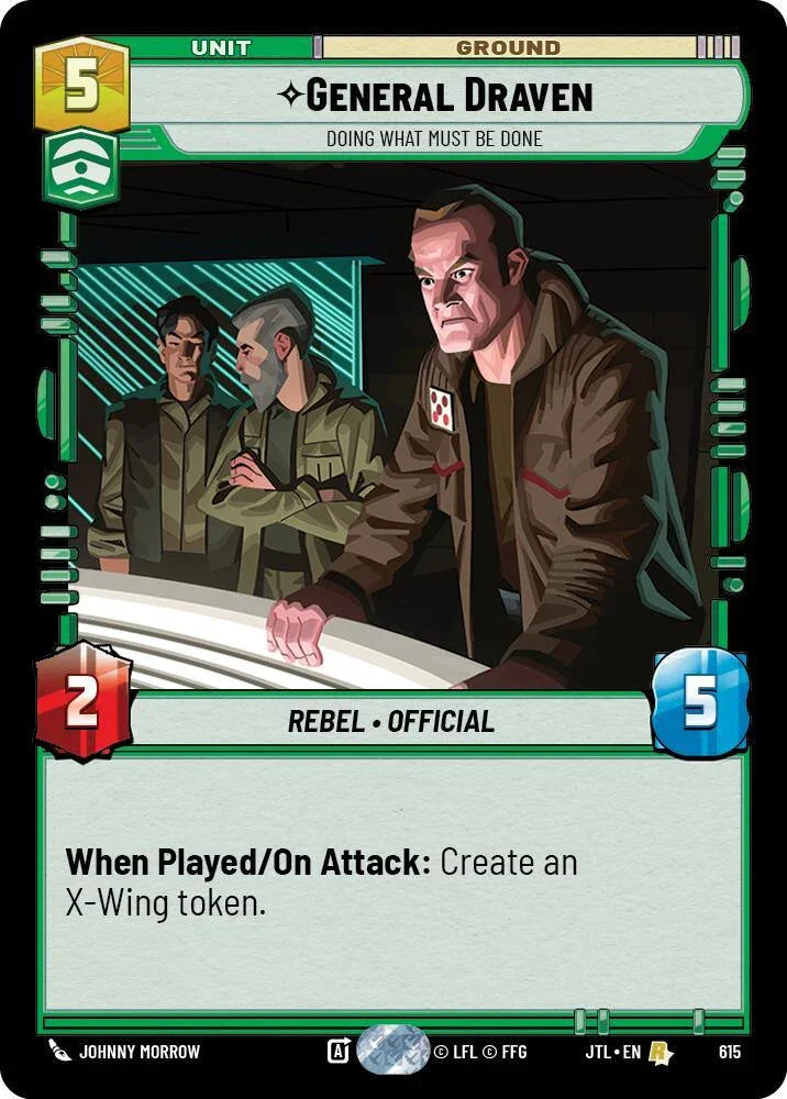  General Draven - Doing What Must Be Done (Foil) (615) [Jump to Lightspeed] - Trading Card World