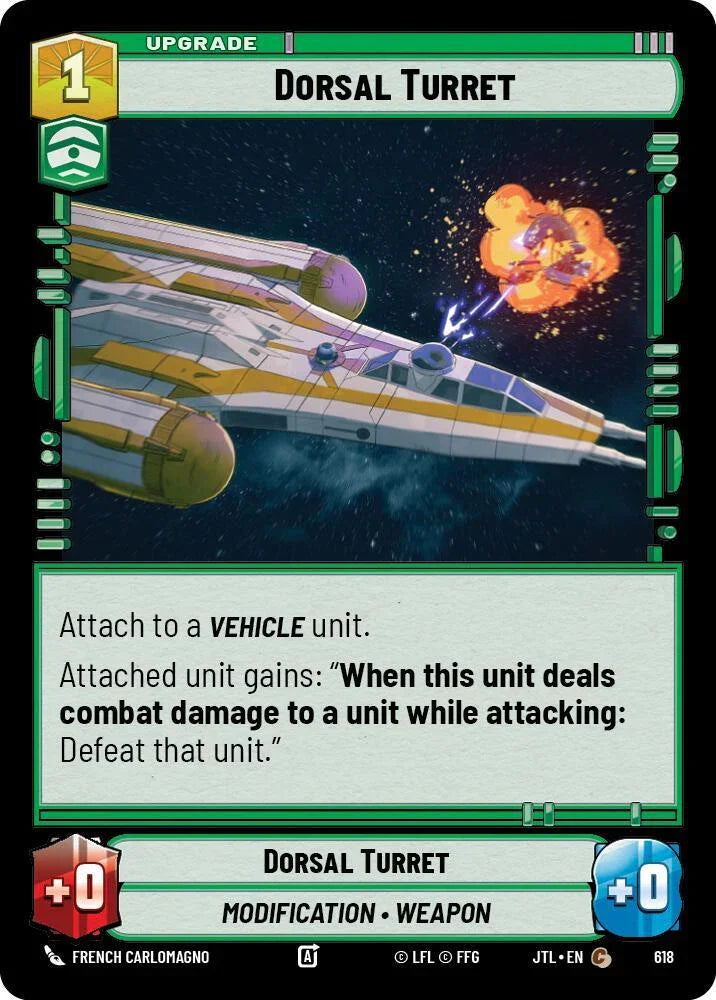  Dorsal Turret (Foil) (618) [Jump to Lightspeed] - Trading Card World