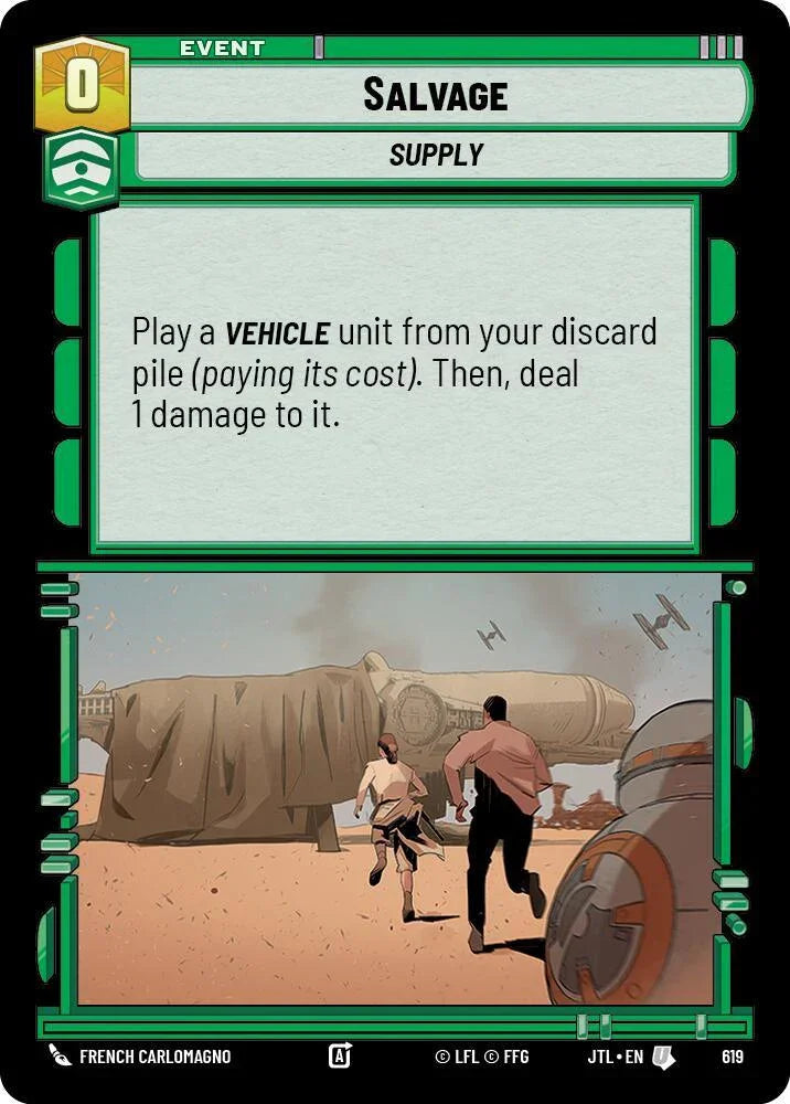  Salvage (Foil) (619) [Jump to Lightspeed] - Trading Card World