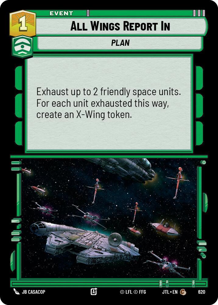  All Wings Report In (Foil) (620) [Jump to Lightspeed] - Trading Card World