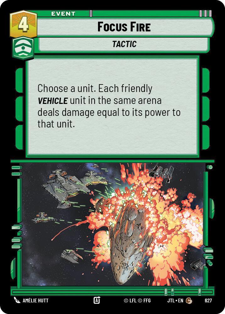  Focus Fire (Foil) (627) [Jump to Lightspeed] - Trading Card World