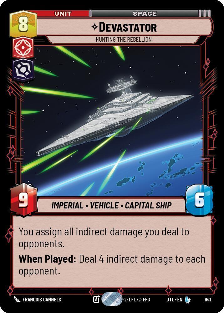  Devastator - Hunting the Rebellion (Foil) (641) [Jump to Lightspeed] - Trading Card World