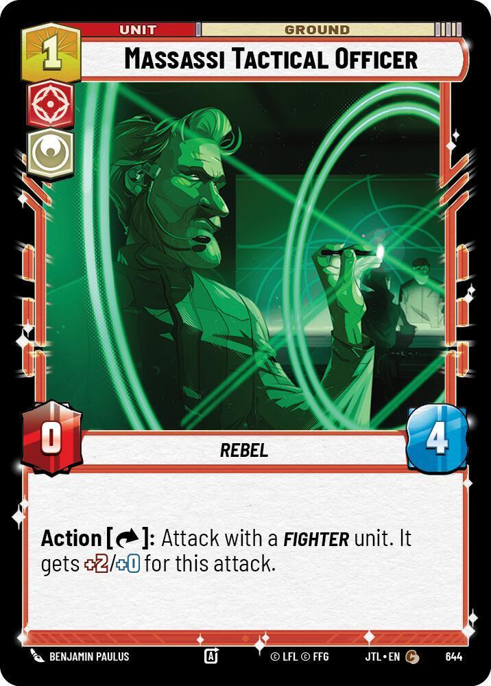  Massassi Tactical Officer (Foil) (644) [Jump to Lightspeed] - Trading Card World