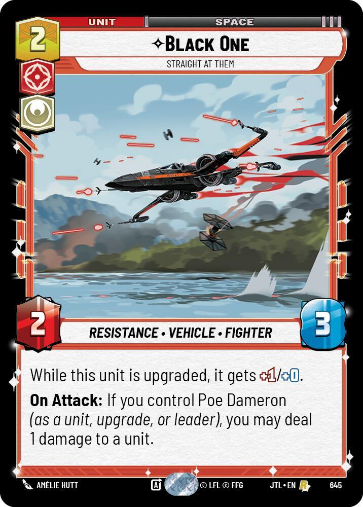  Black One - Straight At Them (Foil) (645) [Jump to Lightspeed] - Trading Card World