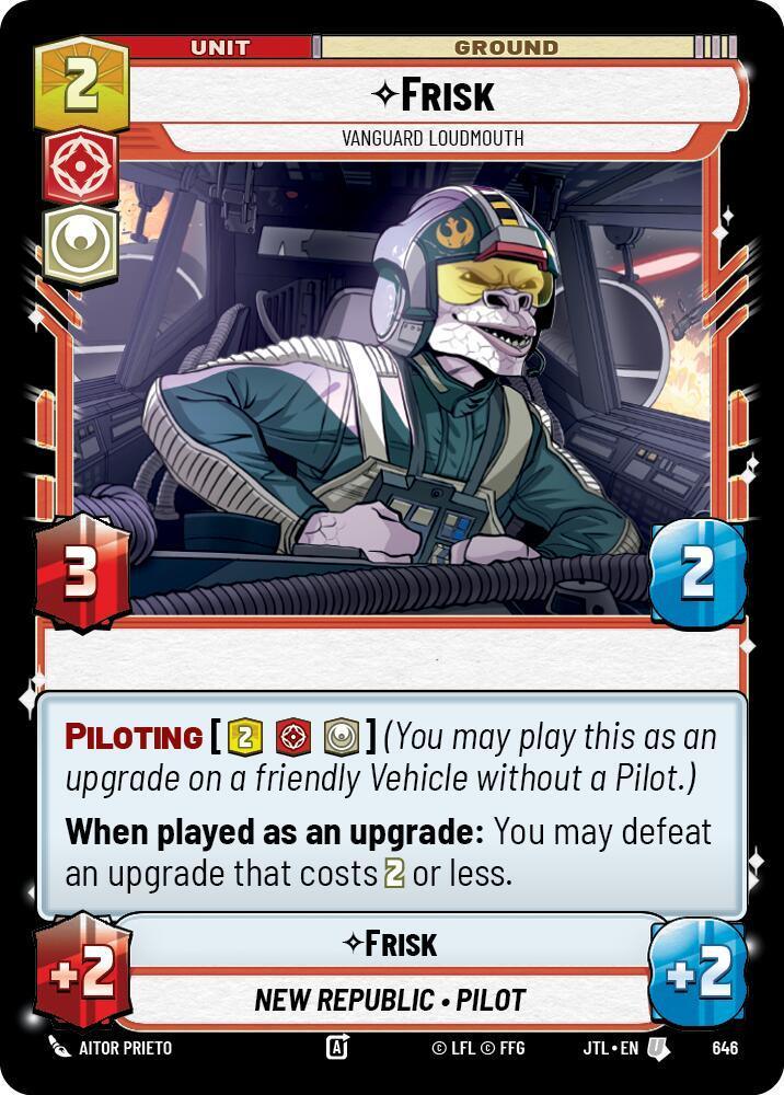  Frisk - Vanguard Loudmouth (Foil) (646) [Jump to Lightspeed] - Trading Card World