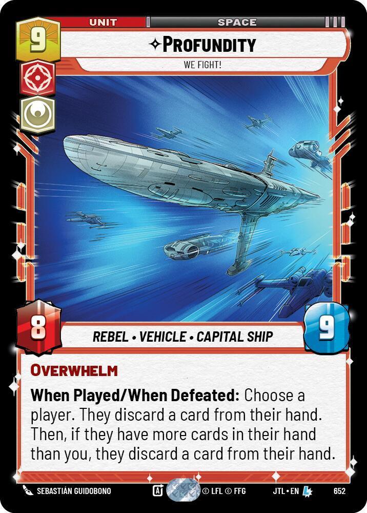  Profundity - We Fight! (Foil) (652) [Jump to Lightspeed] - Trading Card World