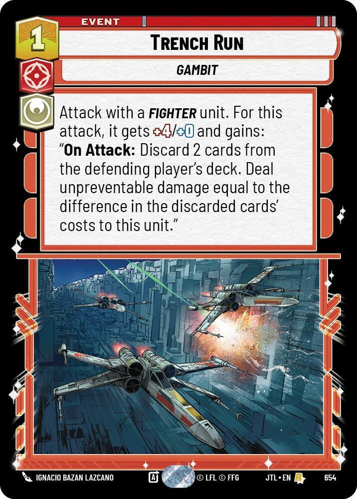  Trench Run (Foil) (654) [Jump to Lightspeed] - Trading Card World