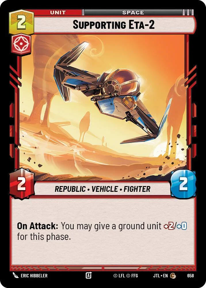  Supporting Eta-2 (Foil) (658) [Jump to Lightspeed] - Trading Card World