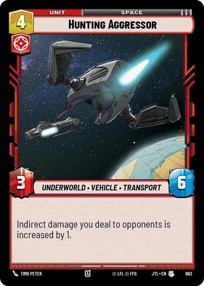 Hunting Aggressor (Foil) (663) [Jump to Lightspeed] - Trading Card World