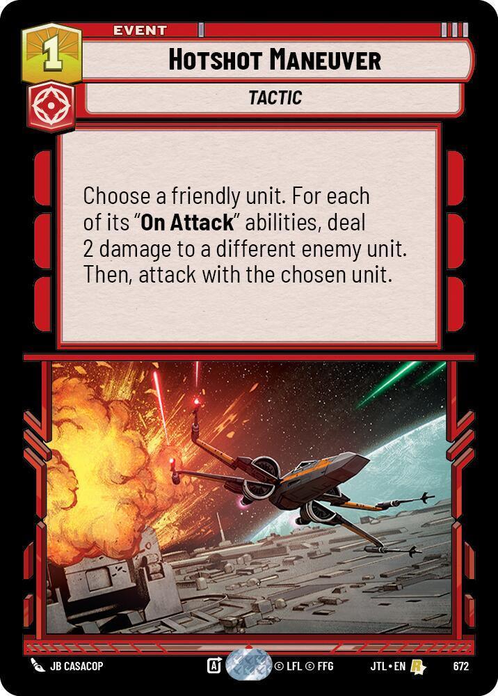  Hotshot Maneuver (Foil) (672) [Jump to Lightspeed] - Trading Card World