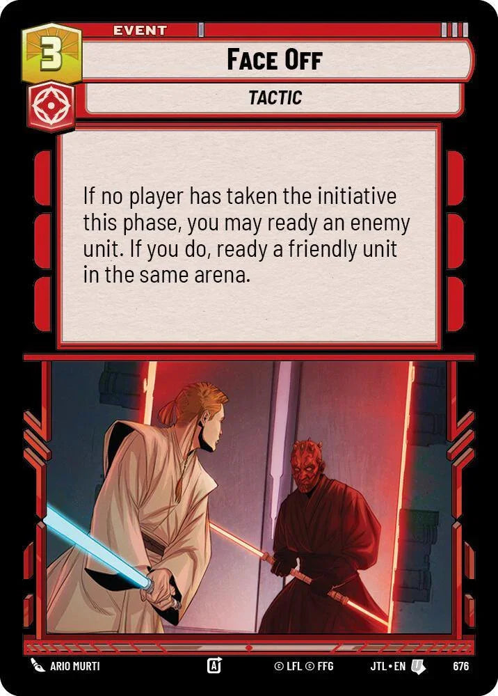  Face Off (Foil) (676) [Jump to Lightspeed] - Trading Card World