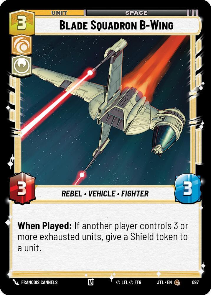  Blade Squadron B-Wing (Foil) (697) [Jump to Lightspeed] - Trading Card World