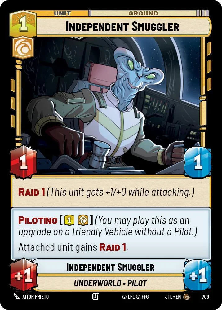  Independent Smuggler (Foil) (709) [Jump to Lightspeed] - Trading Card World