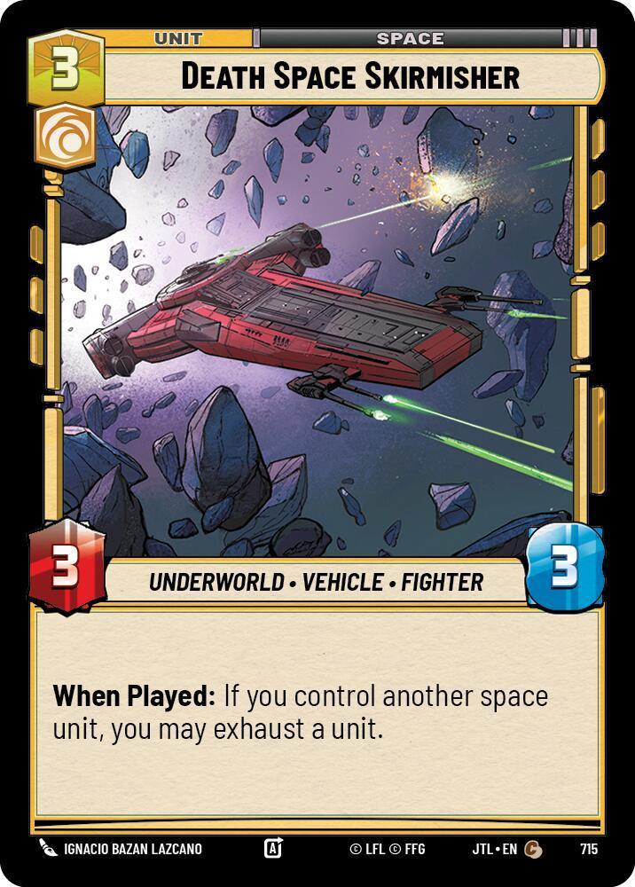  Death Space Skirmisher (Foil) (715) [Jump to Lightspeed] - Trading Card World