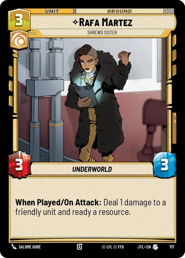  Rafa Martez - Shrewd Sister (Foil) (717) [Jump to Lightspeed] - Trading Card World