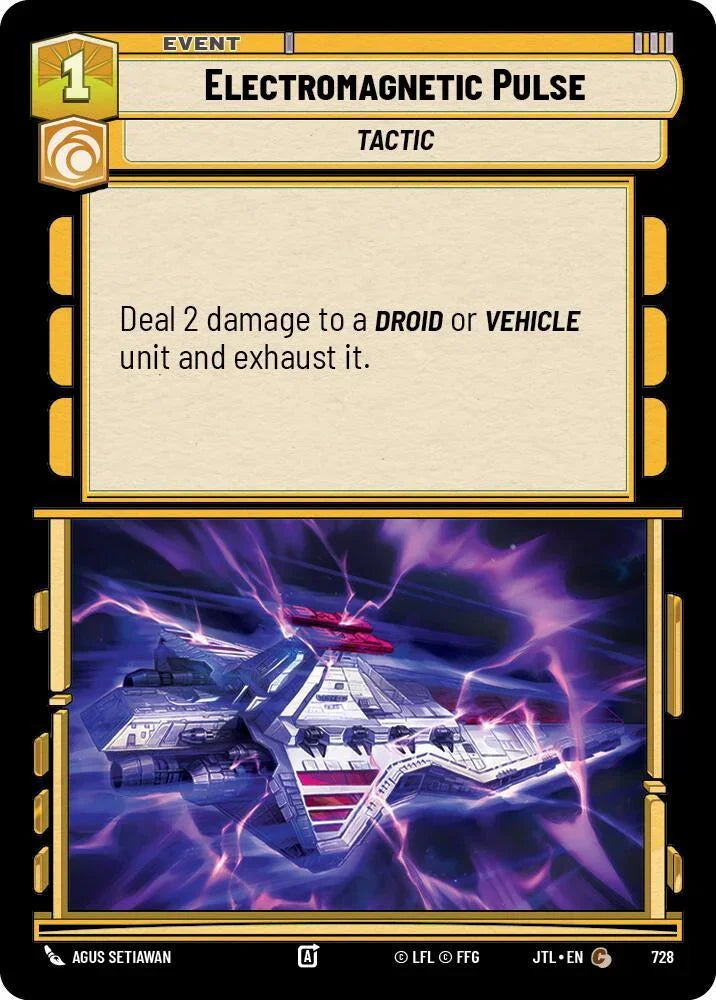  Electromagnetic Pulse (Foil) (728) [Jump to Lightspeed] - Trading Card World