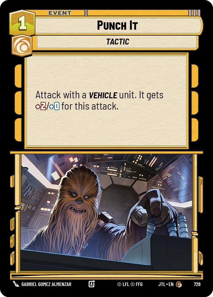  Punch It (Foil) (729) [Jump to Lightspeed] - Trading Card World
