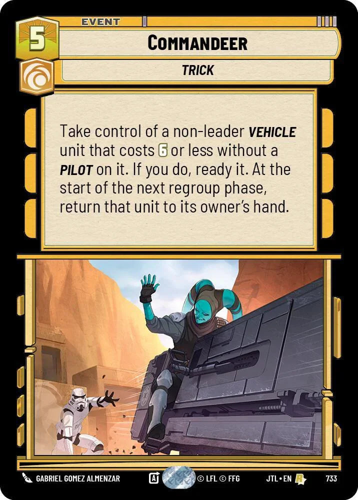  Commandeer (Foil) (733) [Jump to Lightspeed] - Trading Card World
